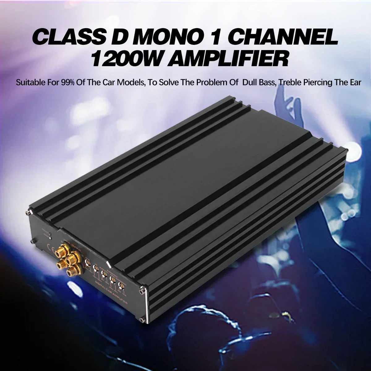 amplificatore audio per auto coreano mono block 1200w classe d