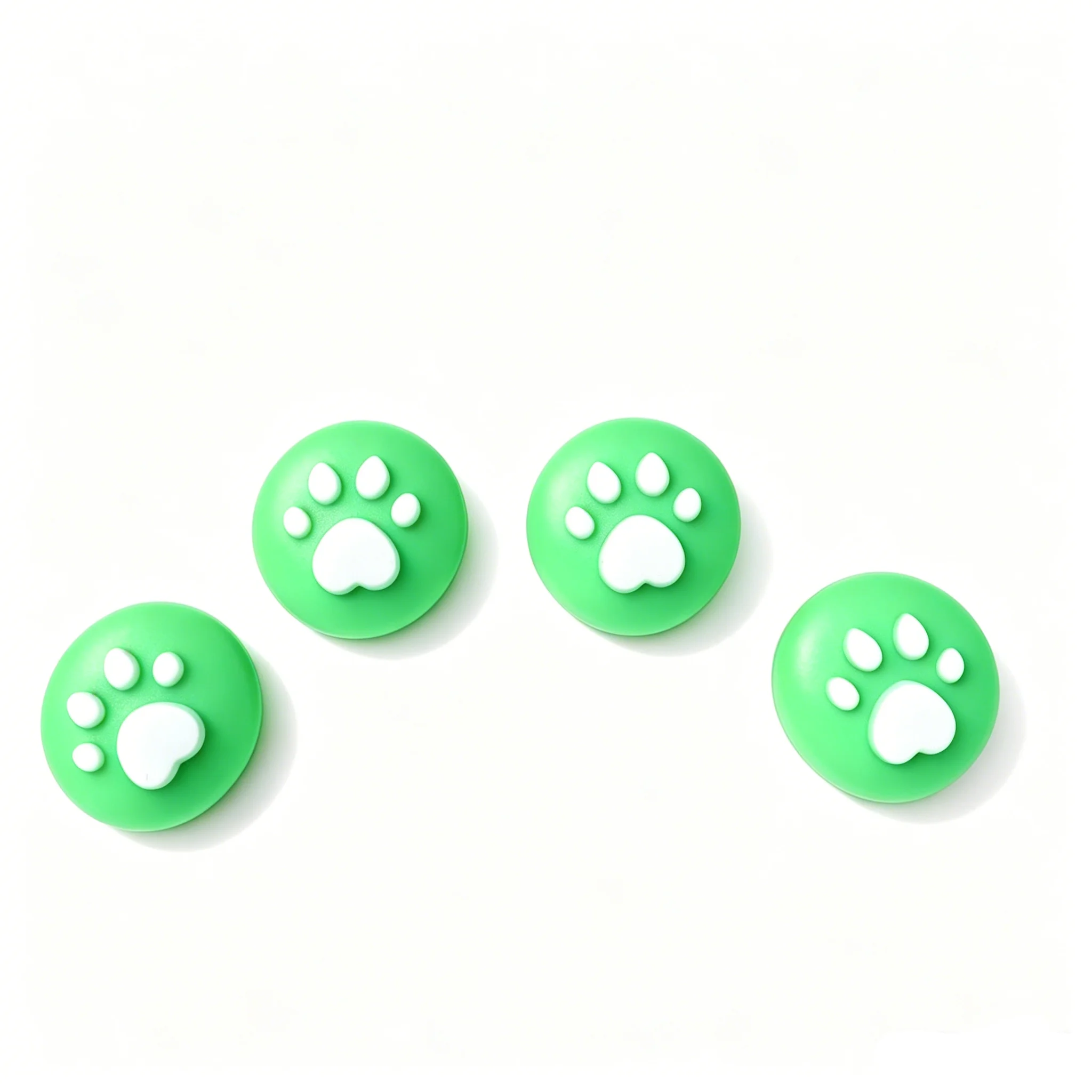 4pcs/set Cute Silicone non-slip Thumb Stick Grip Caps Case Joystick Protective Cover for Nintend Switch Oled/Lite NS Joystick