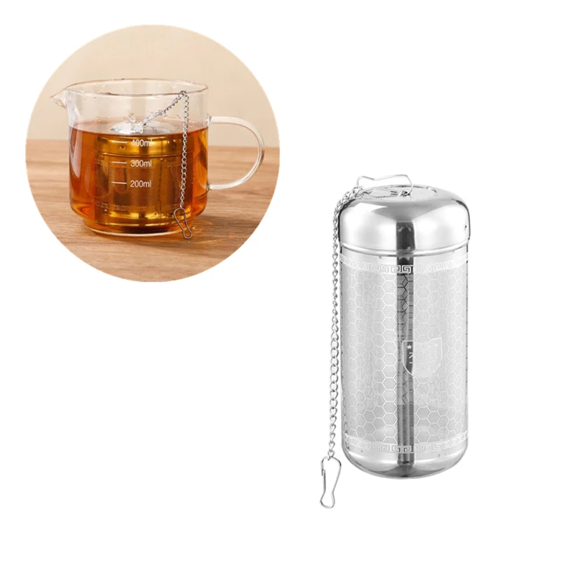 Stainless Steel Tea Infuser Tea Leaves Spice Seasoning Ball Strainer Teapot Fine Mesh Coffee Filter Teaware Kitchen Accessories