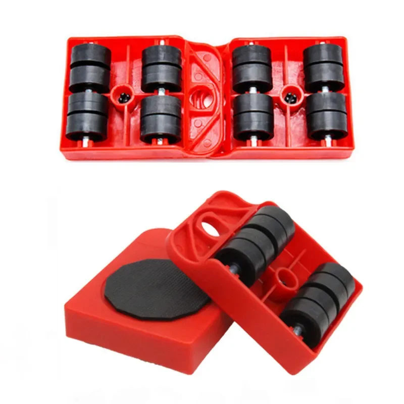 Moves Furniture Tool Transport Shifter Moving Wheel Slider Remover Roller Heavy Furniture Mover Lifting Roller Wheel