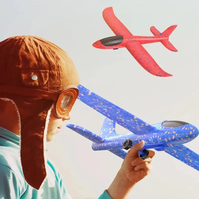 Jouet Lanceur d'Avion Jouet Volant de Sport Extérieur pour Enfants Avion Catapulte Volant Rondabout Pistolet Avion Jouet Cadeau d'Anniversaire Garçons Rouge avec Avion Jouet Lanceur d'Avion Jouet Volant de Sport Extérieur pour Enfants Avion Catapulte Volant Rondabout Pistolet Avion Jouet Cadeau d'Anniversaire Garçons Rouge avec Avion