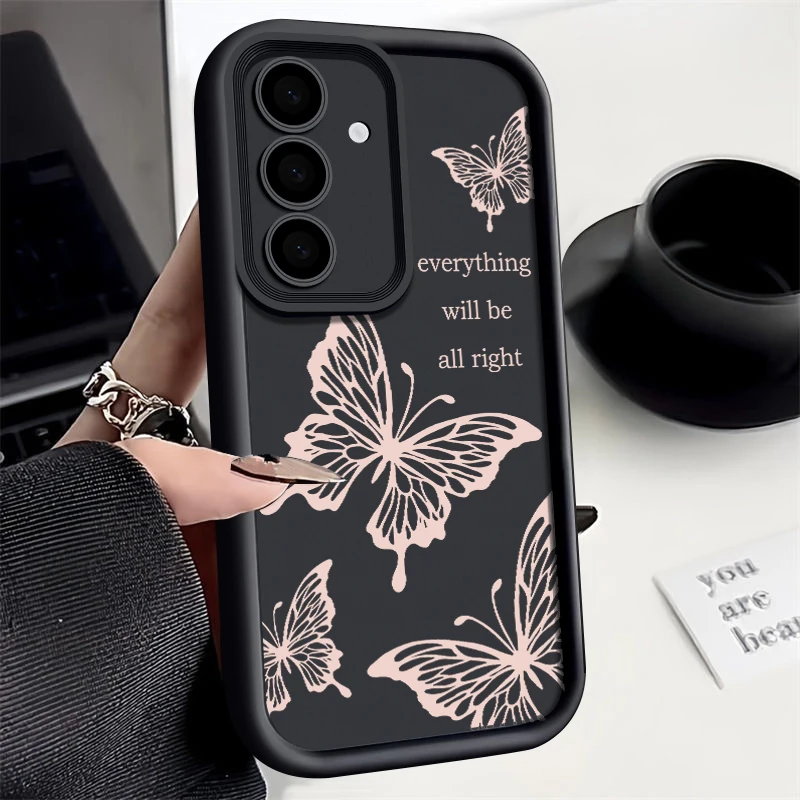 Schmetterlingshülle für Samsung Galaxy S26 S25 S24 Ultra Plus S24 S25 S26 FE A18 A57 A37 A56 A55 A27 A17 A15 A36 A26 A16 Weiche Hülle – Detail 11