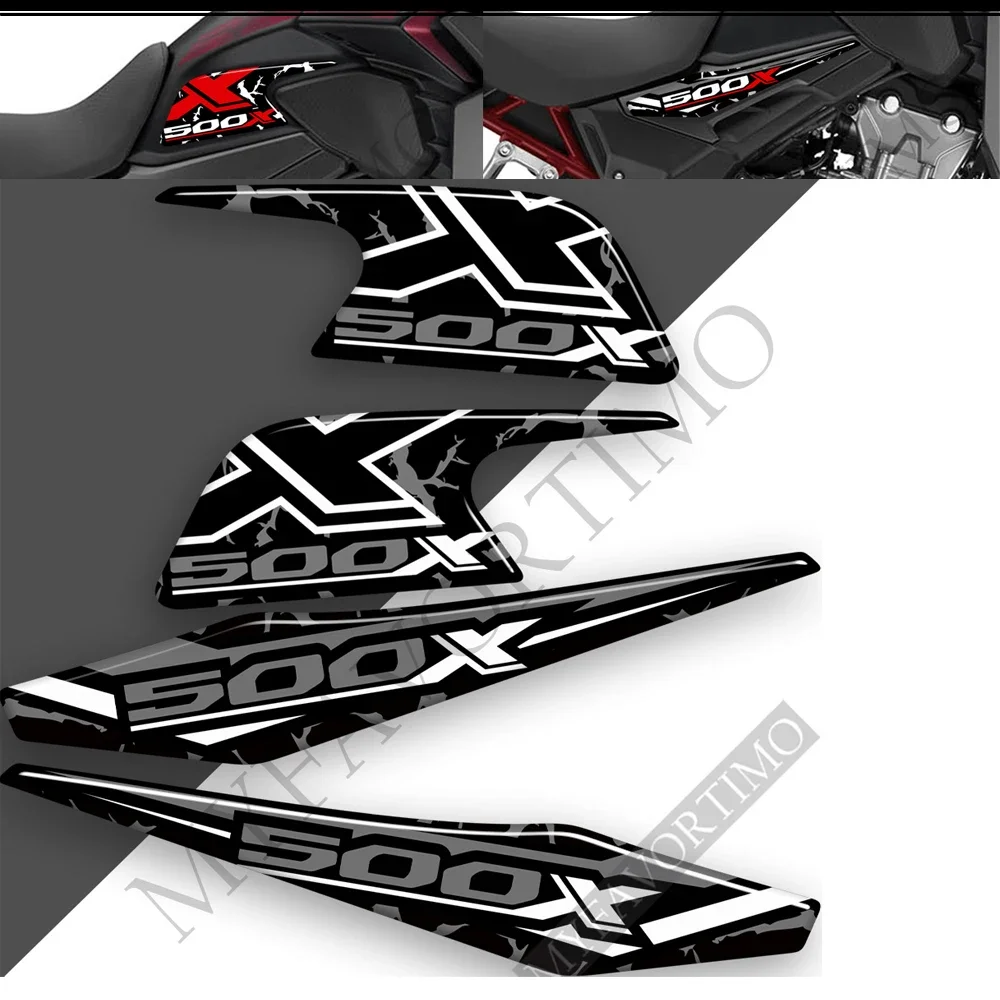 

For Honda CB500X CB 500X Protector Helmet Emblem Trunk Luggage Fairing Fender Tank Pad Stickers Decal Windshield Handguard