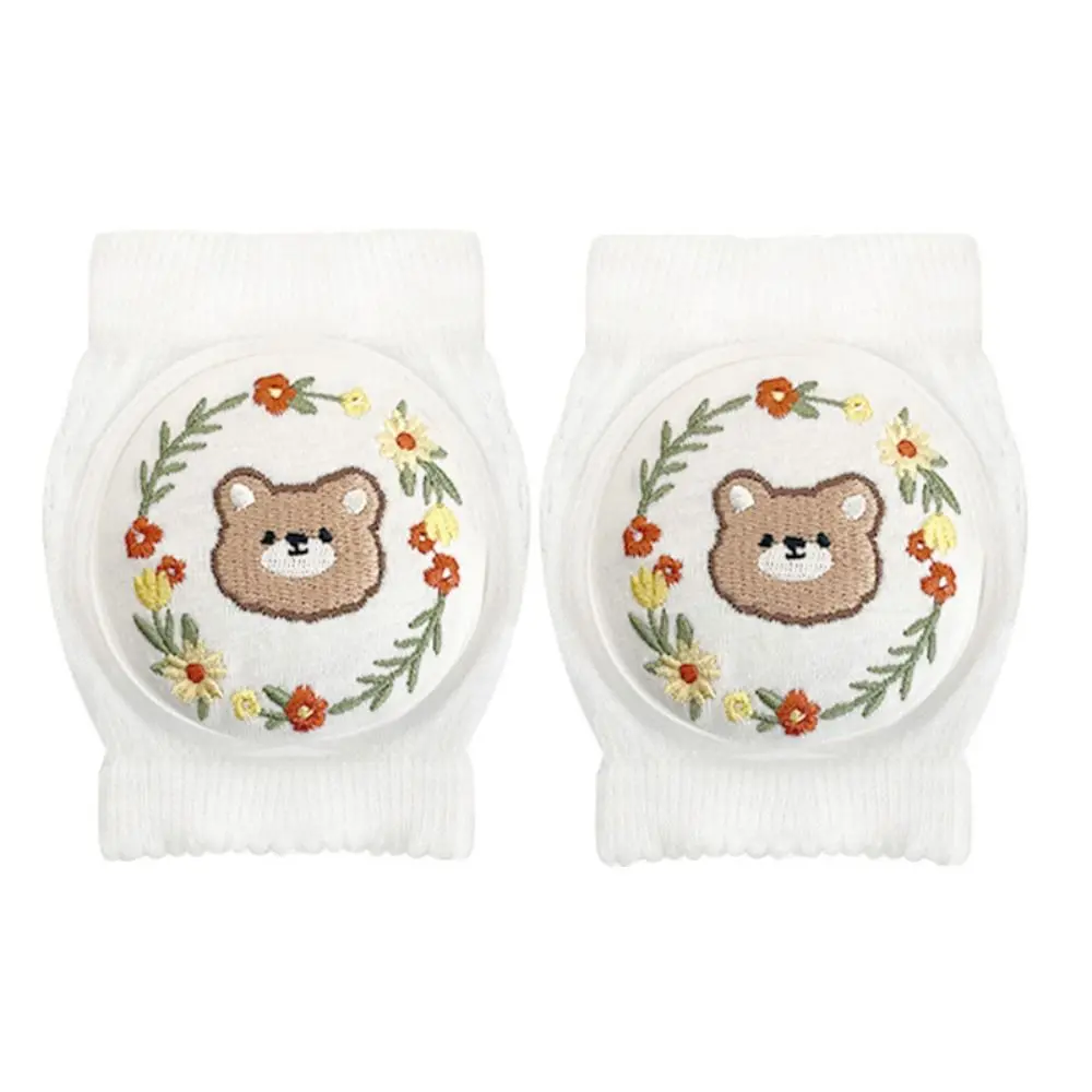 Cute Cotton Baby Knee Pads Sponge Kneepad Leg Warmer Child Leg Pads Rabbit Cartoon Design Crawling Toddler Infant