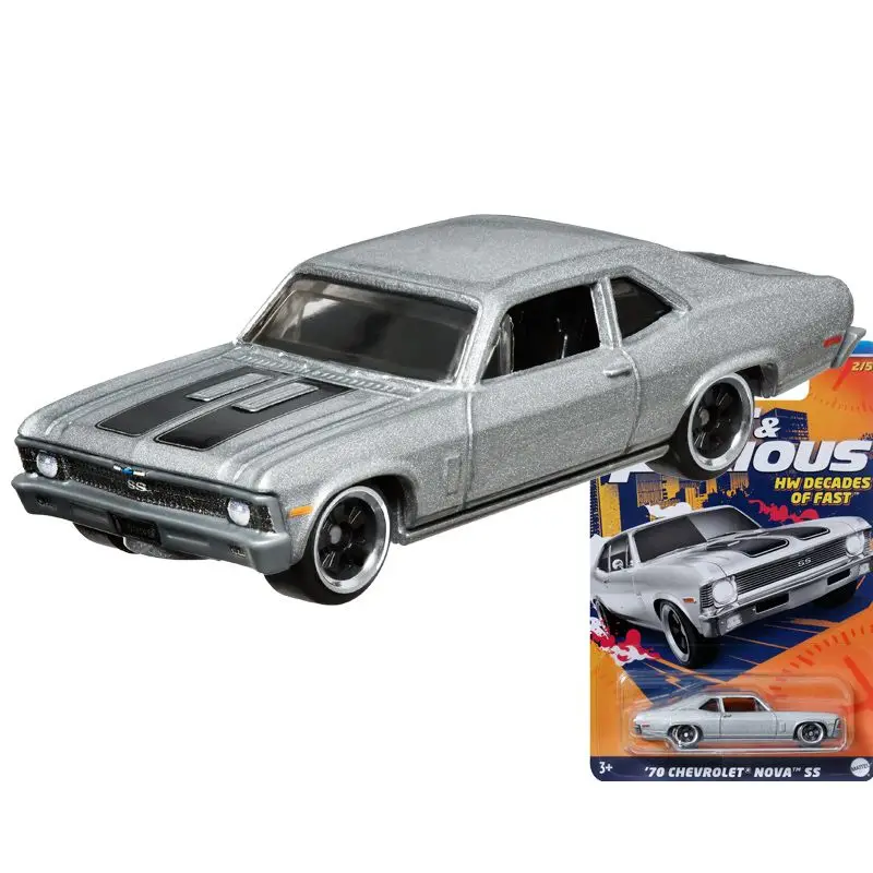

Hot Wheels Cars 70 Chevrolet Nova SS 1/64 Metal Diecast Model Collection Toy Vehicles HNR88-9C6E-2-HRW42