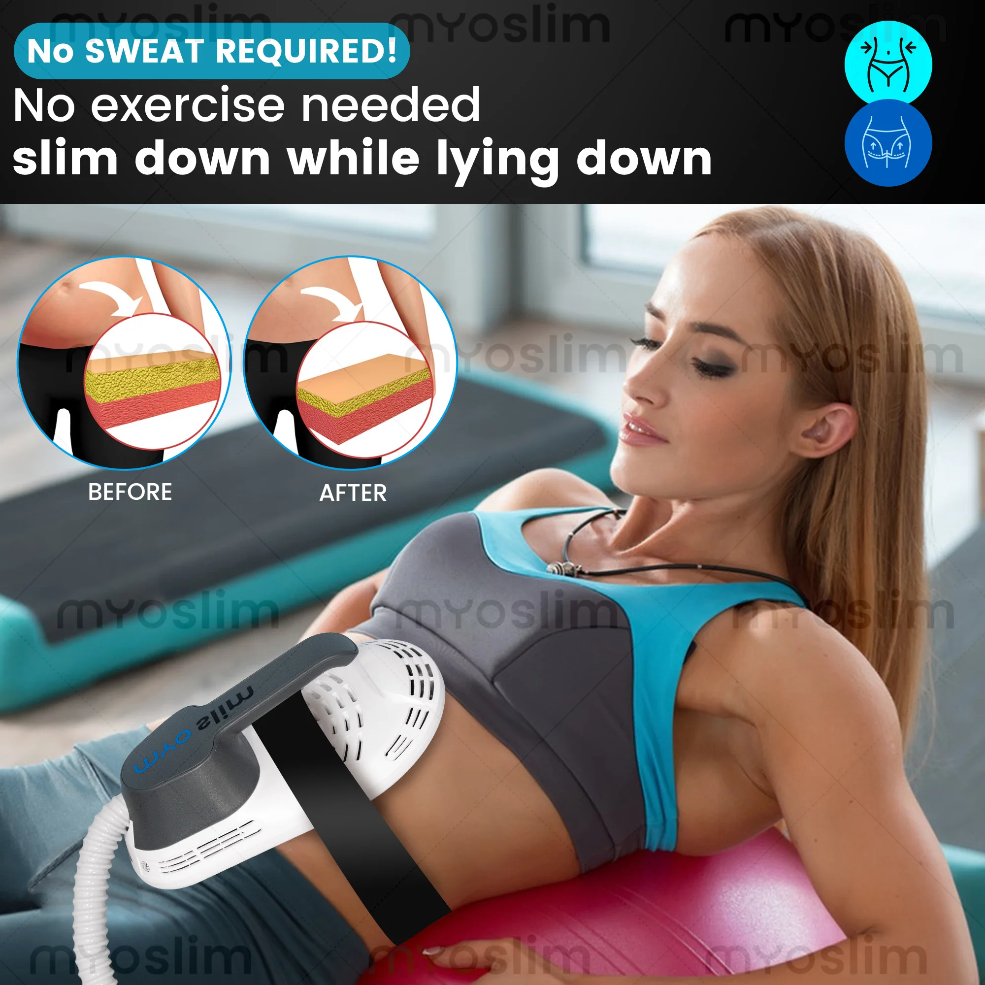 MYOslim EMSZERO PRO 6500W NEO EMS+EMT/RF Slimming Machine Nova Body Sculpting EMS Pelvic Muscle Stimulator Beauty Device