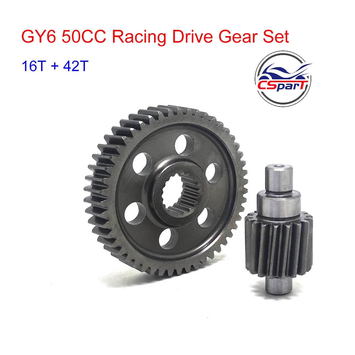 レーシング最終駆動ギアセット、gy6 50cc、60cc、80cc、16t、17t、139qmb、1p39qmb、スクーターtotaojonway baotian