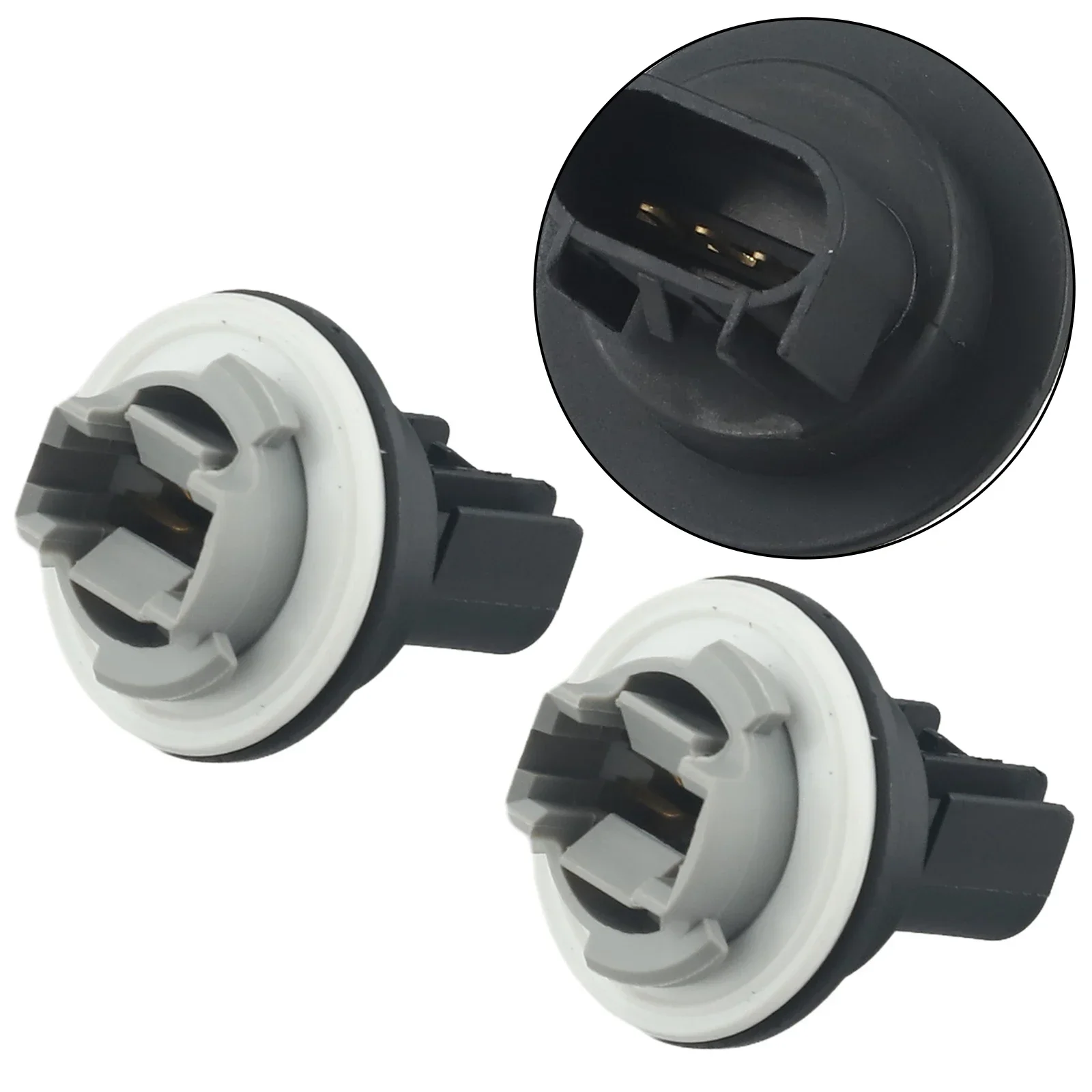 2pcs Parking Light Bulb Sockets For Jeep For Patriot 2007-17 Front Turn Signal Socket 68000686AA 645-504 Auto Accessories
