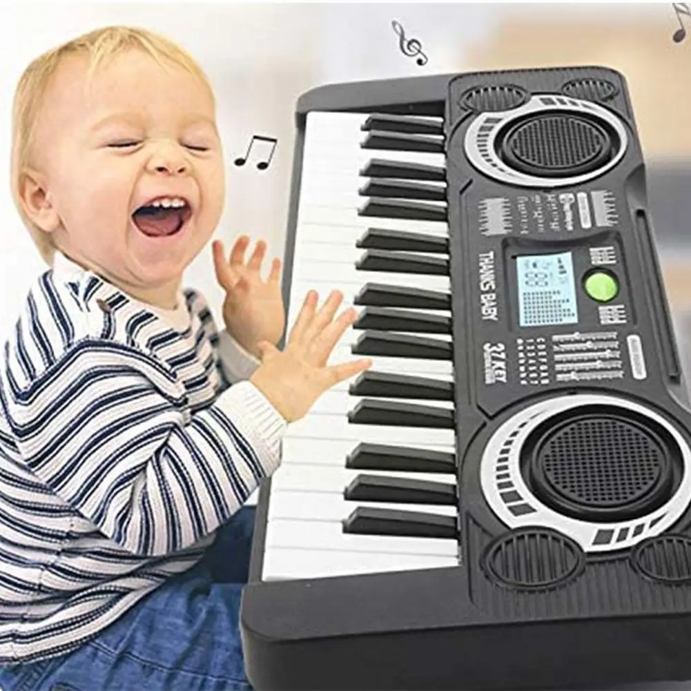 37/61 Keys Electronic Organ USB Digital Keyboard Piano Musical Instrument Kids Toy Electric Piano With Microphone For Children