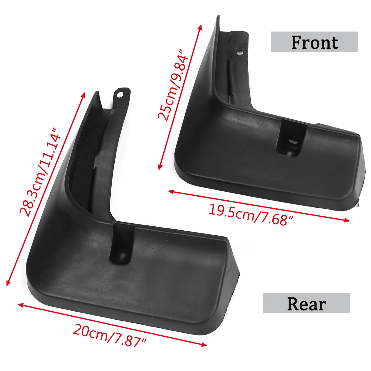 4x Car Mud Flaps Guards For Chery Tiggo 7 Pro 2020 2021 Mudflaps Splash Guard Matte Protection Mudguards Car Accessories Wheel