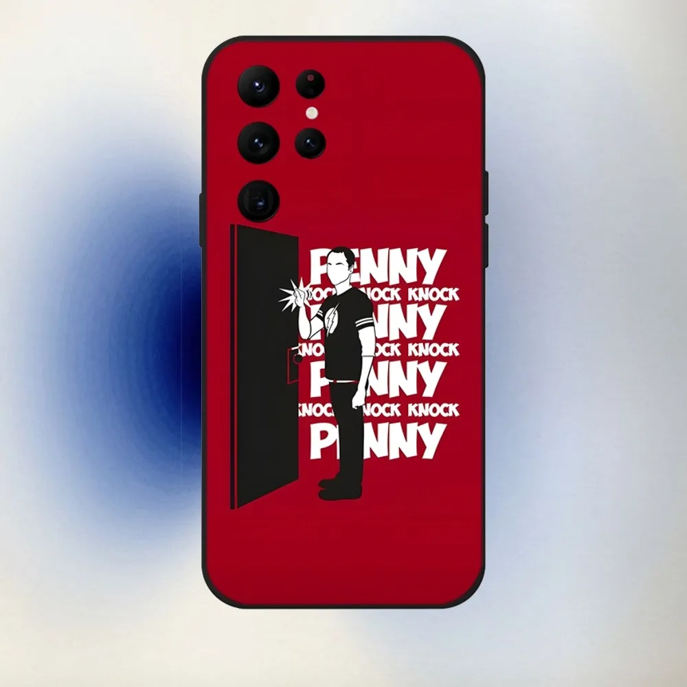 TBBT حالة الهاتف نظرية الانفجار الكبير ، حالة لينة سوداء لهاتف S24 ، S22 ، S20 ، S21 ، S10 ، الترا ، زائد ، لايت ، FE ، 5G