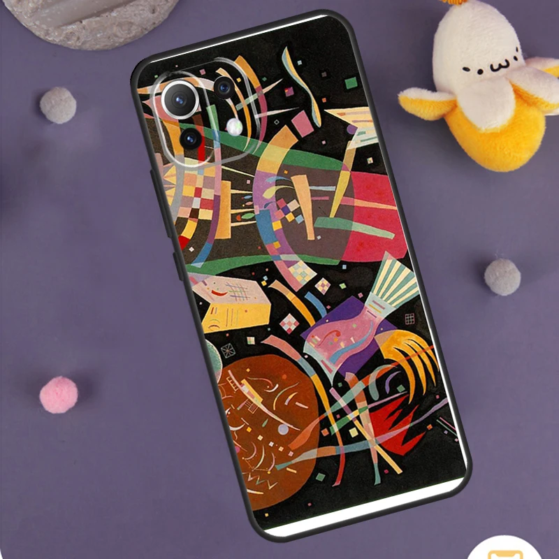Wassily Kandinsky Abstract Artistic Case For Xiaomi 17 Pro Max 14 15 Ultra 14T 15T POCO F8 Ultra F5 F6 F7 X5 X6 X7 X8 Pro Cover