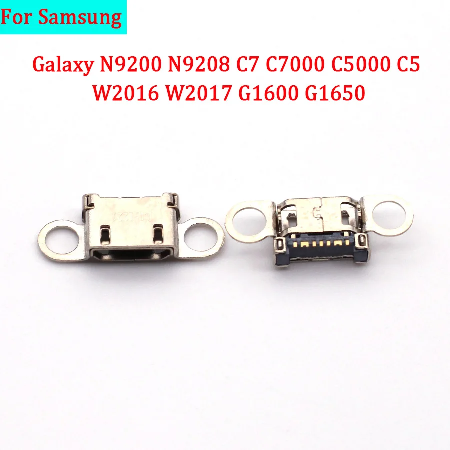 2-10Pcs Charging Dock Port USB Charger Connector Plug for Samsung Galaxy N9200 N9208 C7 C7000 C5000 C5 W2016 W2017 G1600 G1650