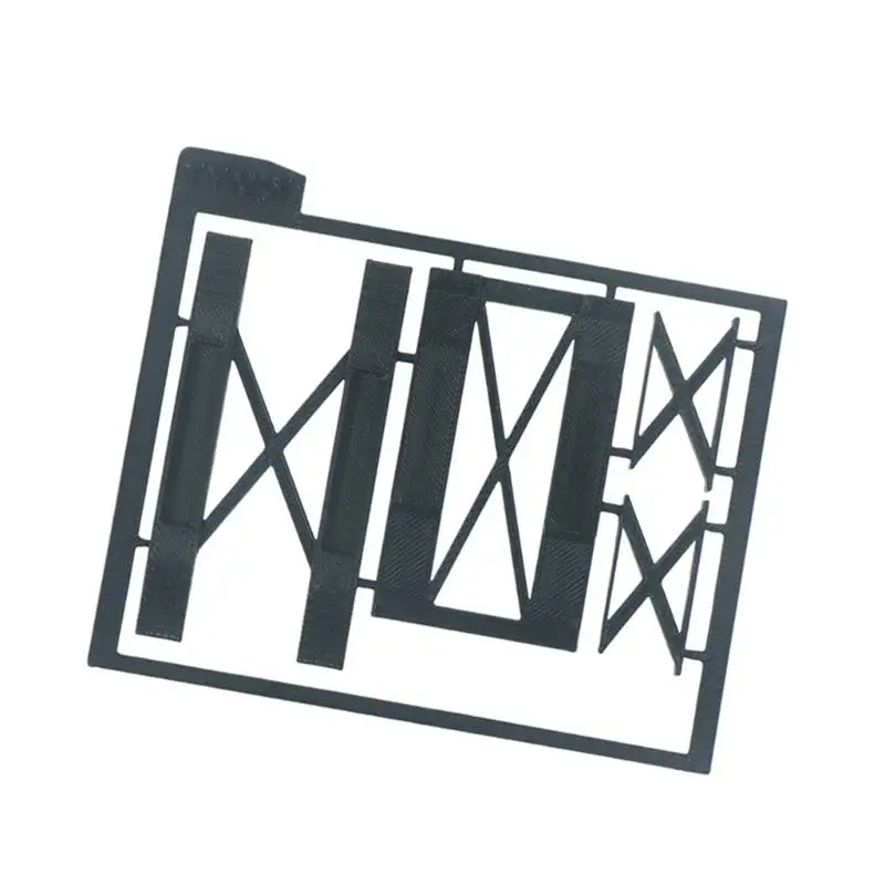 

U13F Double Deck Car Rack For 1/64 Model Easy Assembly Vehicle Toy Garage Kits