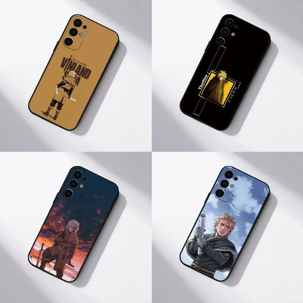 Vinland Saga-a gift Phone Case Black Silicone Soft For Samsung S25,S24,S21,S22,S23,S30,Ultra,S20,Plus,Fe,Lite