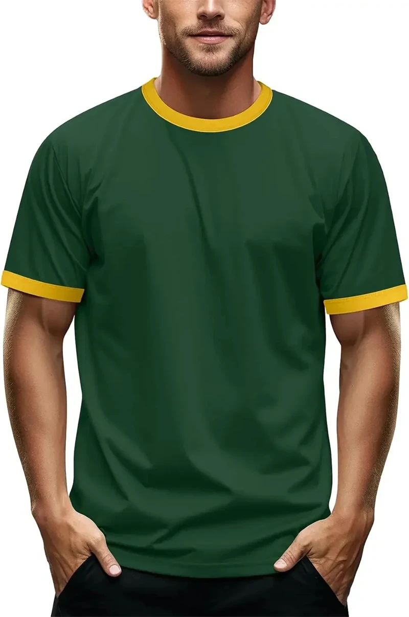 Herren Sommer T-Shirts Trend Streetwear 3D-Druck Rundhals Kinder T-Shirts Lässige Übergroße Atmungsaktive Oberteile Einfache Mode – Detail 11