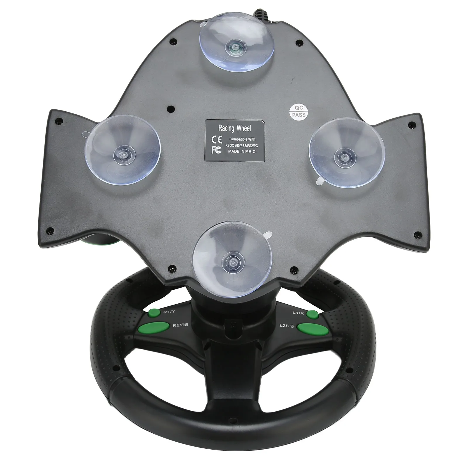 PC Racing Wheel Game Steering Wheel 180 Degree Car Racing Driving Wheel with Pedal for XBOX 360/PS3/PS2/PC Racing Game view 6