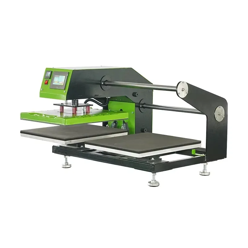 

Hydraulic Pneumatic Double Station Heat Press 40cm X 60 cm Machine with Two Stations for T-shirt