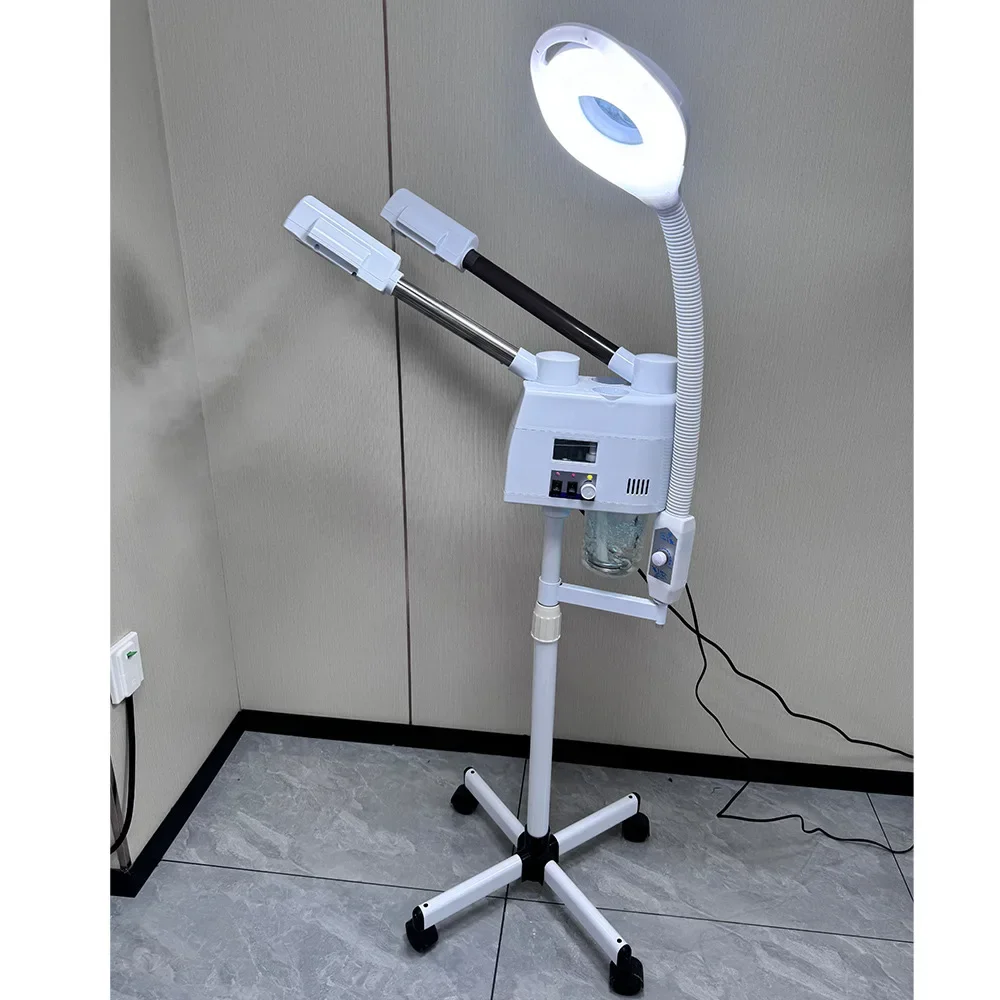 

НОВЫЙ горячий и холодный спрей, двойная трубка, отпариватель для лица, бытовой увлажняющий спрей, увлажняющий инструмент для лица, косметический инструмент