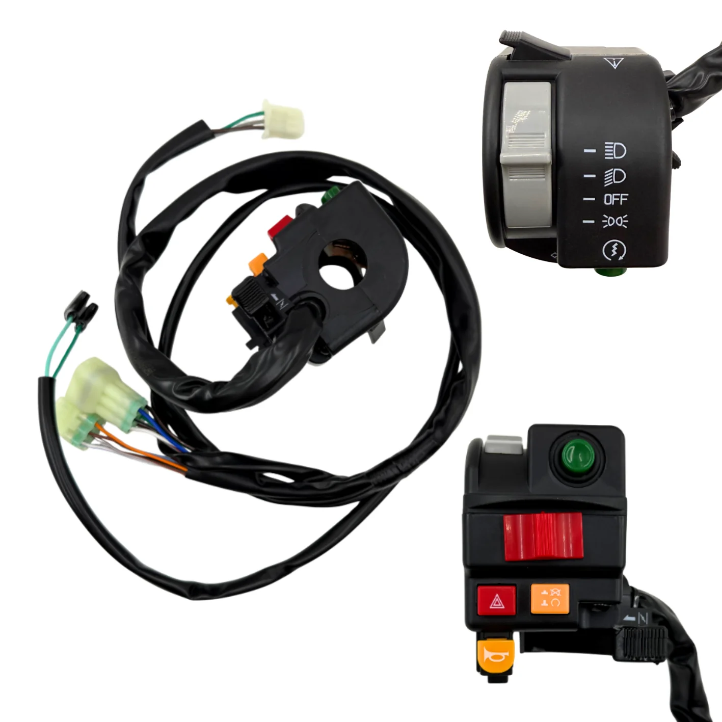 Oryginalny lewy PRZEŁĄCZNIK NA KIEROWNICĘ do CF 500CC 600CC ATV X5 X6 Cforce QUAD Części 9010-160600-A000 — 2