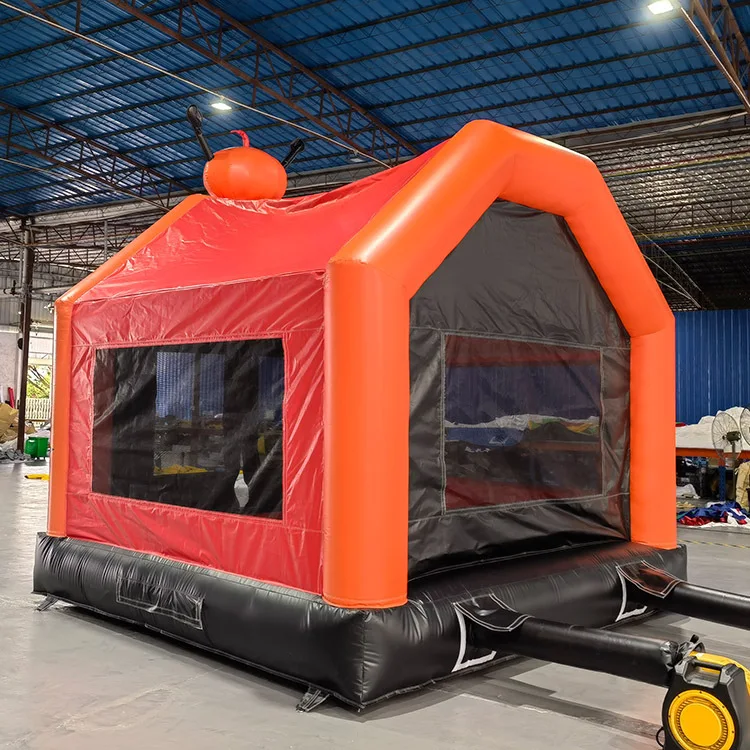 Hot item bouncer pumpkin bouncy castle giant inflatables outdoor halloween inflatable haunted house