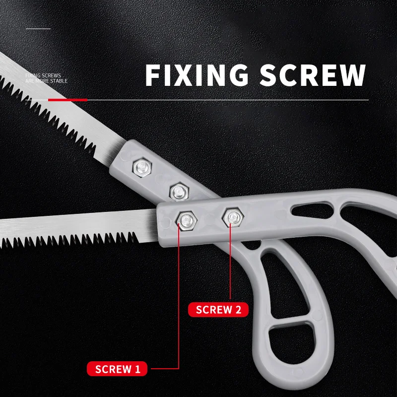 Detachable Chicken Tail Saw Garden Gardening Saw Tree Felling Fast Cutting Labor-saving Wood Working Swallow Tail Saw image 4