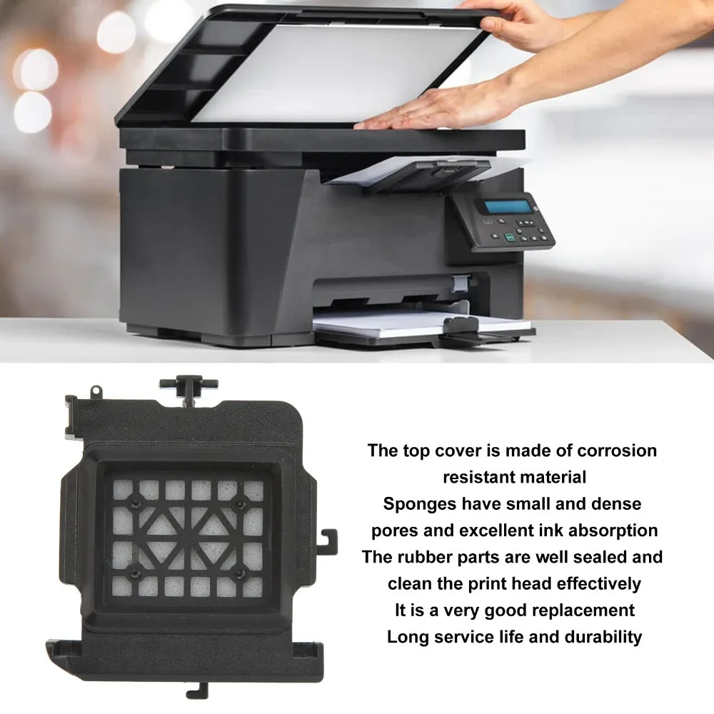 ABS Ink Pad Corrosion proof Replacement Part Print Head Printer Cap Practical Fast Ink Absorption Printer Capping Station