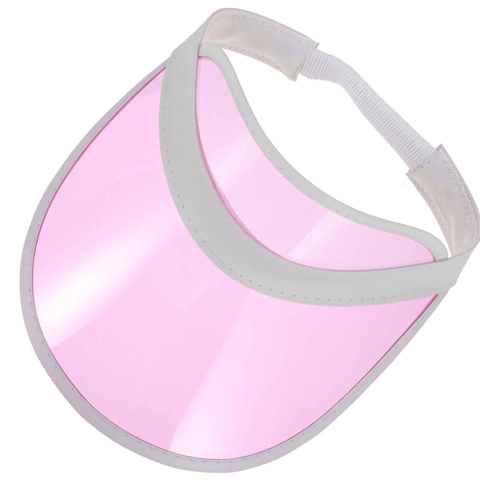 

Plastic Sun Visor Hat for Women Wide Brim Beach Hat Portable Clear Sunshade Visors Outdoor Fishing Hiking Shopping