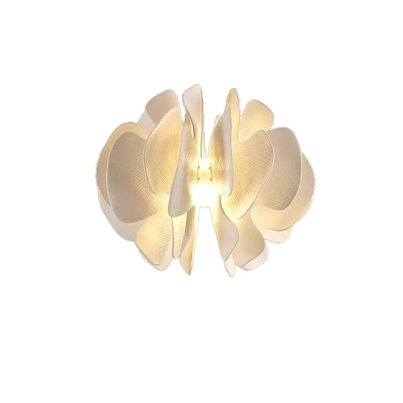 Nordic French romantic butterfly chandelier living room bedroom dining room light designer creative acrylic high-end lighting