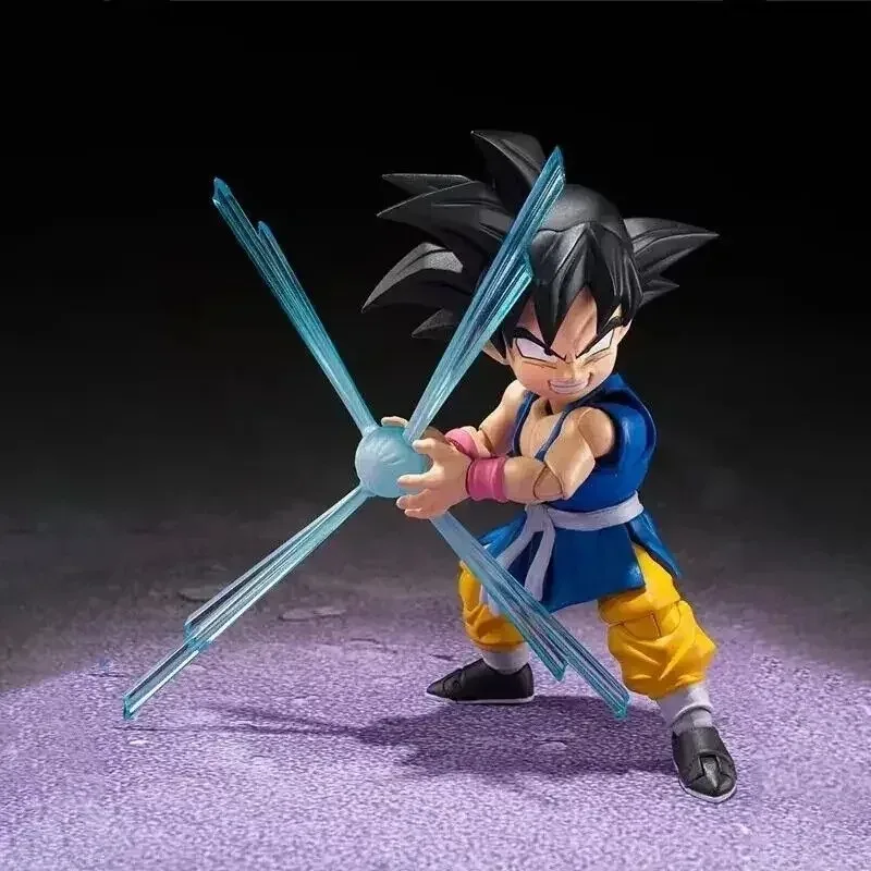 متوفر في المخزون بانداي S.H.Figuarts SHF دراغون بول جي تي سون جوكو كيد ألعاب قابلة للجمع هدية #6