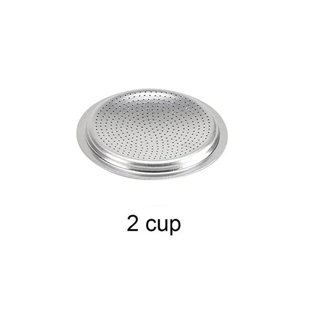 Espresso Pot Spare Parts Cups Seal Gasket Filter Premium Aluminum Material Leakproof And Long Lasting Performance