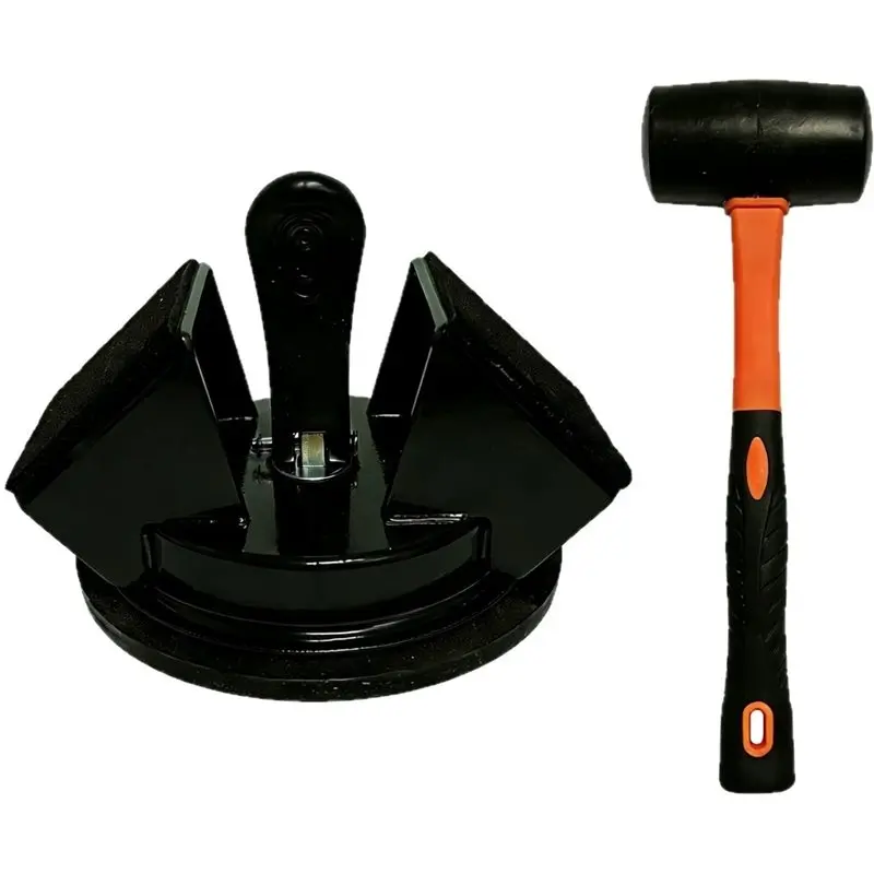 

LLCS-Floor Gap Fixer Tool Heavy Duty Suction Cup Heavy Duty 45°Striking Surface Floor Gap Repair Tool