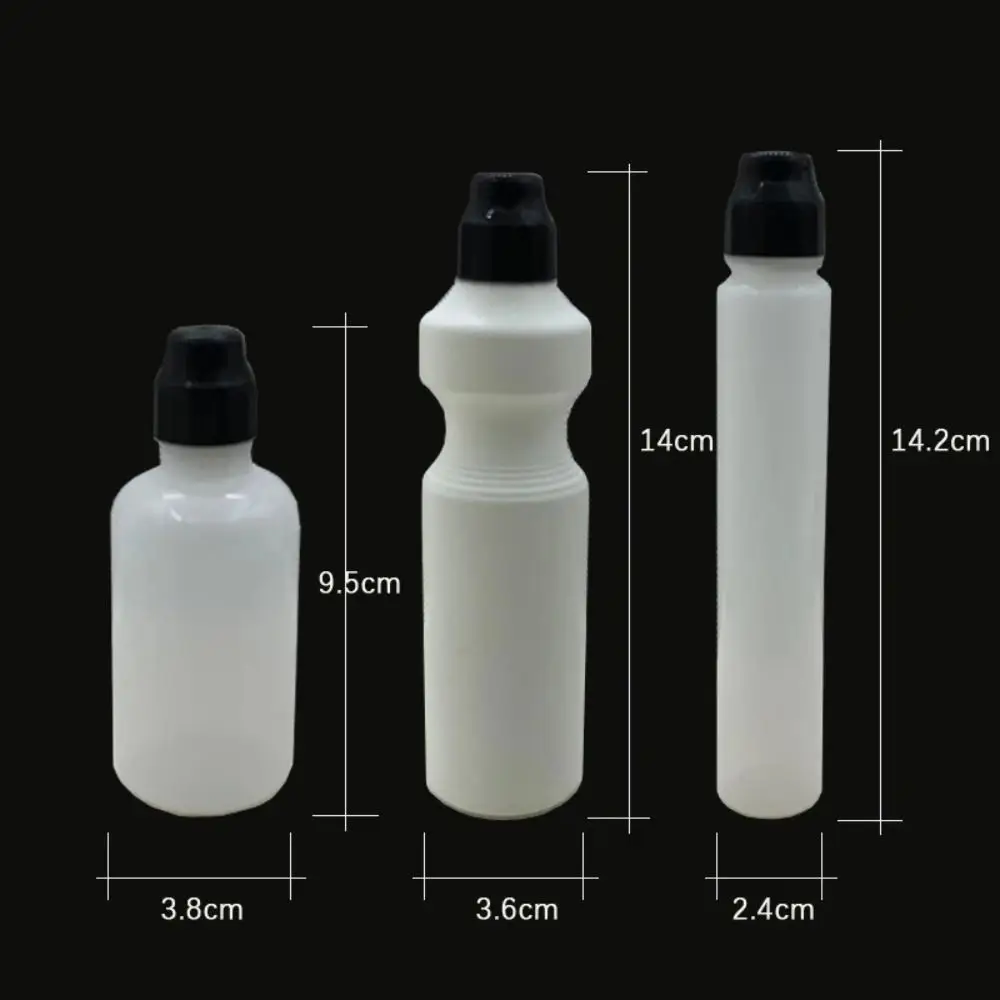 Plastic Graffiti Paint Pen Barrels Round Head Paint Pen Accessories Empty Pen Rod Repeatable Use DIY Flowing Pen Tube