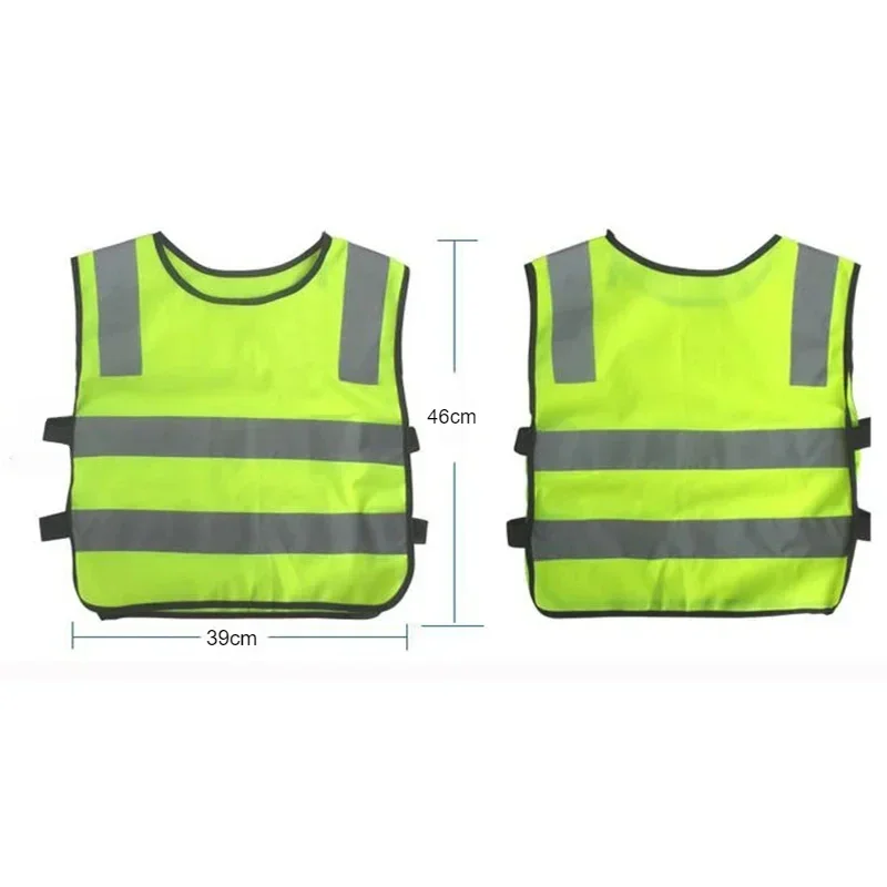 Children Kids Safety Reflective Apron Autumn Winter After School Reflective Warning Apron High Visibility Aprons Reflector