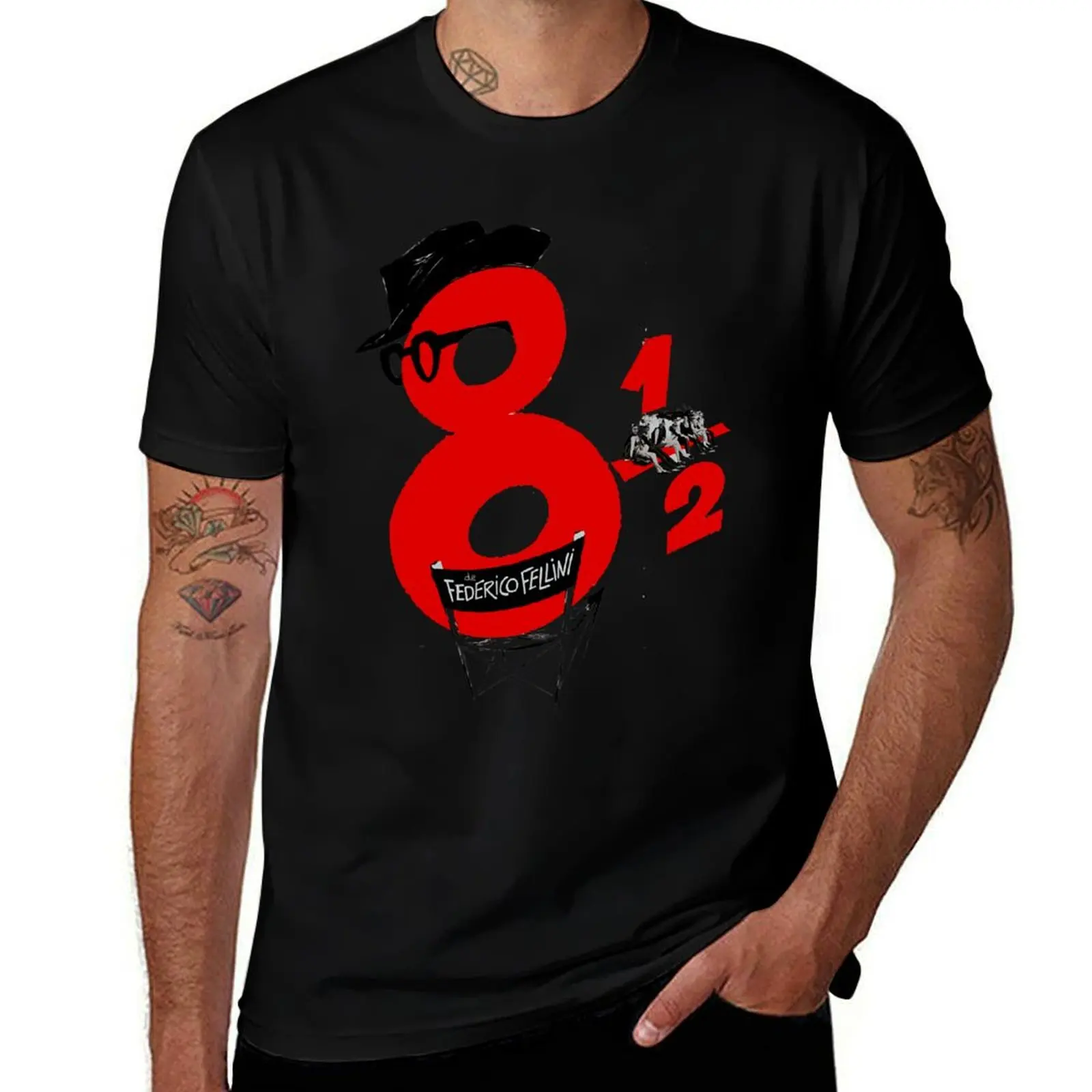 

Mens Womens Film Federico Fellini Gifts Movie Fan T-Shirt funny gifts graphics shirts graphic tees mens funny t shirts