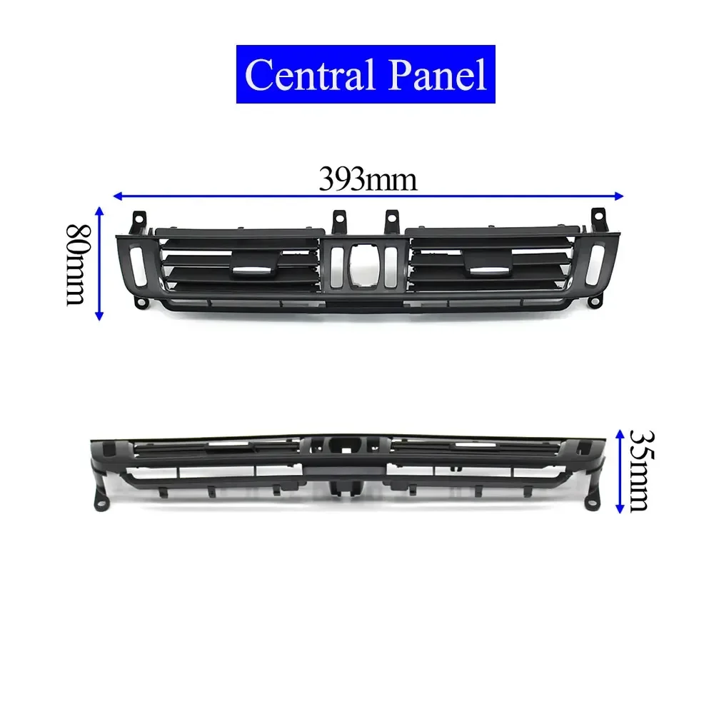 Dash Center Middle Air Vent Outlet Cover Left Right AC Vent Grille Panel For BMW X5 X6 F15 F16 F85 F86 2014 2015 2016 2017 2018