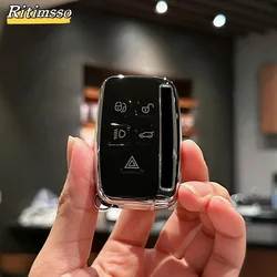 TPU Car Key Case Cover for Land Rover A9 Range Rover Sport Evoque Freelander Discovery 4 for Jaguar XE XJ XJL XF Accessories