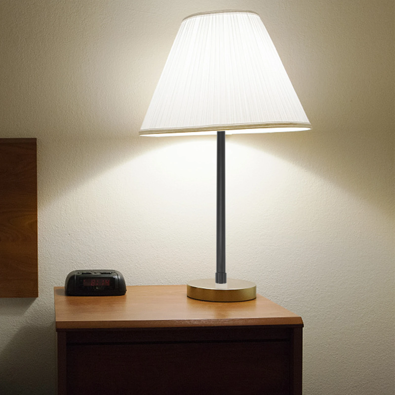 30-60Cm エクステンションステム テーブルランプ用 鉄製伸縮ロッド 適切なフロアライト デスク照明器具 交換部品