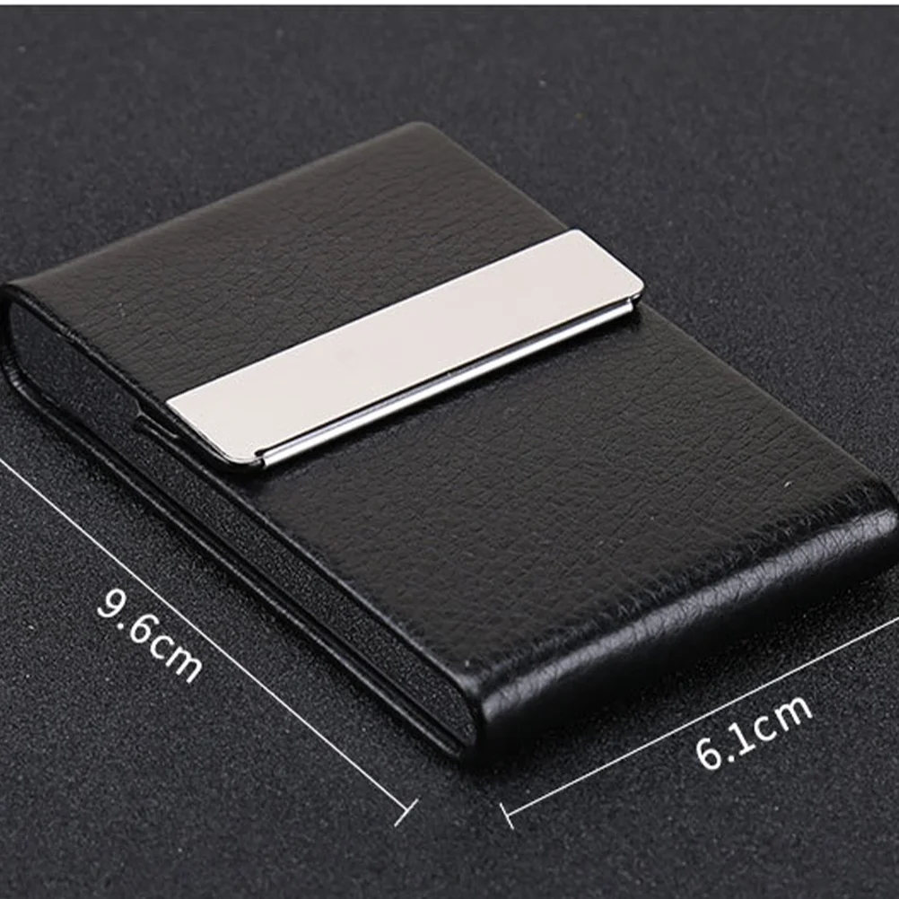 سعة كبيرة اللون حجب بو الفولاذ المقاوم للصدأ حامل بطاقة الائتمان المحفظة لبطاقات حافلة الهوية واقية كم حزمة المحفظة