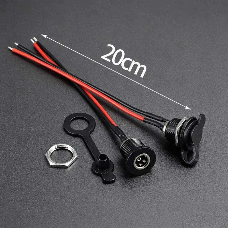 1PC/1Set DC 5.5x2.1/2.5mm Male Female Charging Cable for 36V 48V E-Bike Li-ion Battery Electric Bicycle Charger