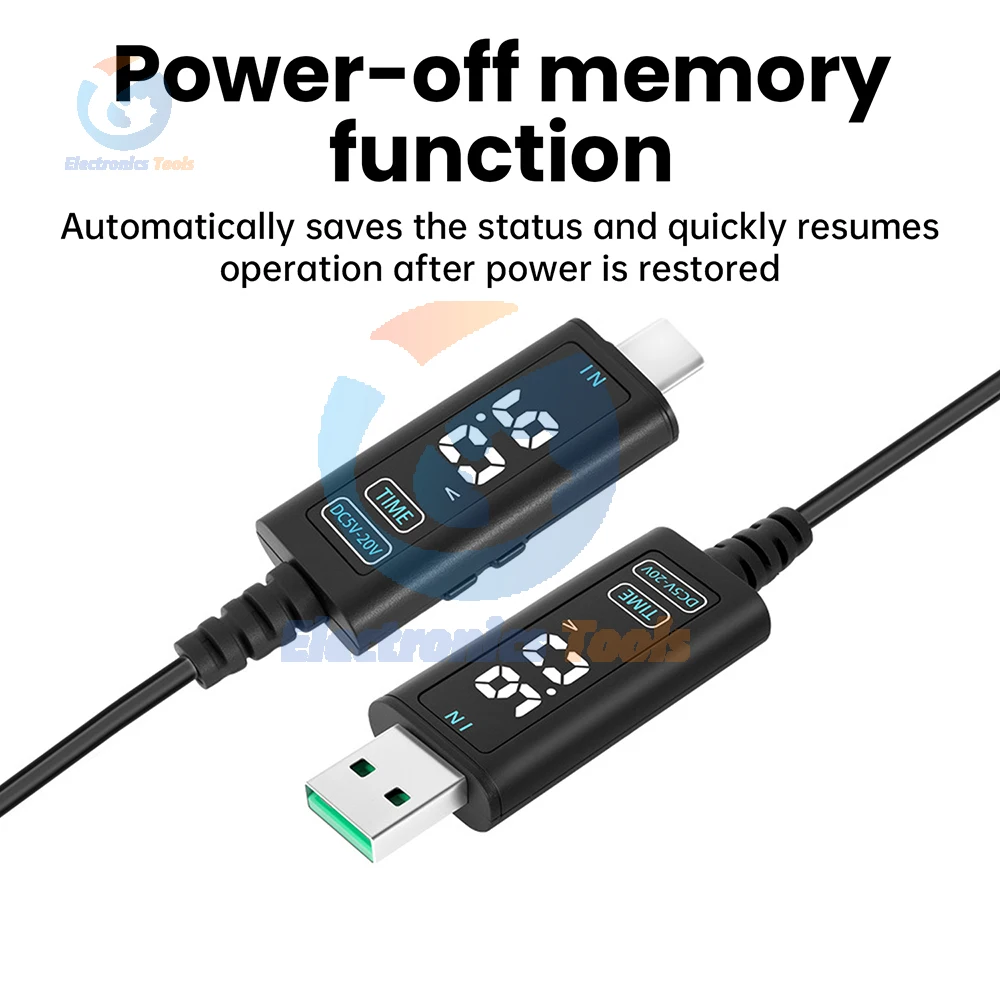DC 5V-10V to DC 5V-20V USB Step-up Converter Cable Connecter USB Boost Converter For Power Supply Charger Power Converter