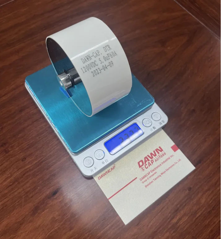 DAWNCAP DTR 5UF 1200V DC 60A Aquecedor Ressonante de Alta Tensão Capacitor