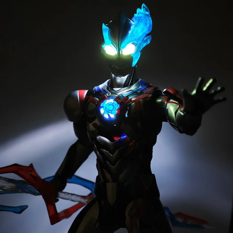 オリジナル Blokees ブロックマン伝説のアニバーサリーバージョンカスタムウルトラマンゼロ Z イルミネーションスーパーアクションフィギュアコレクションギフト