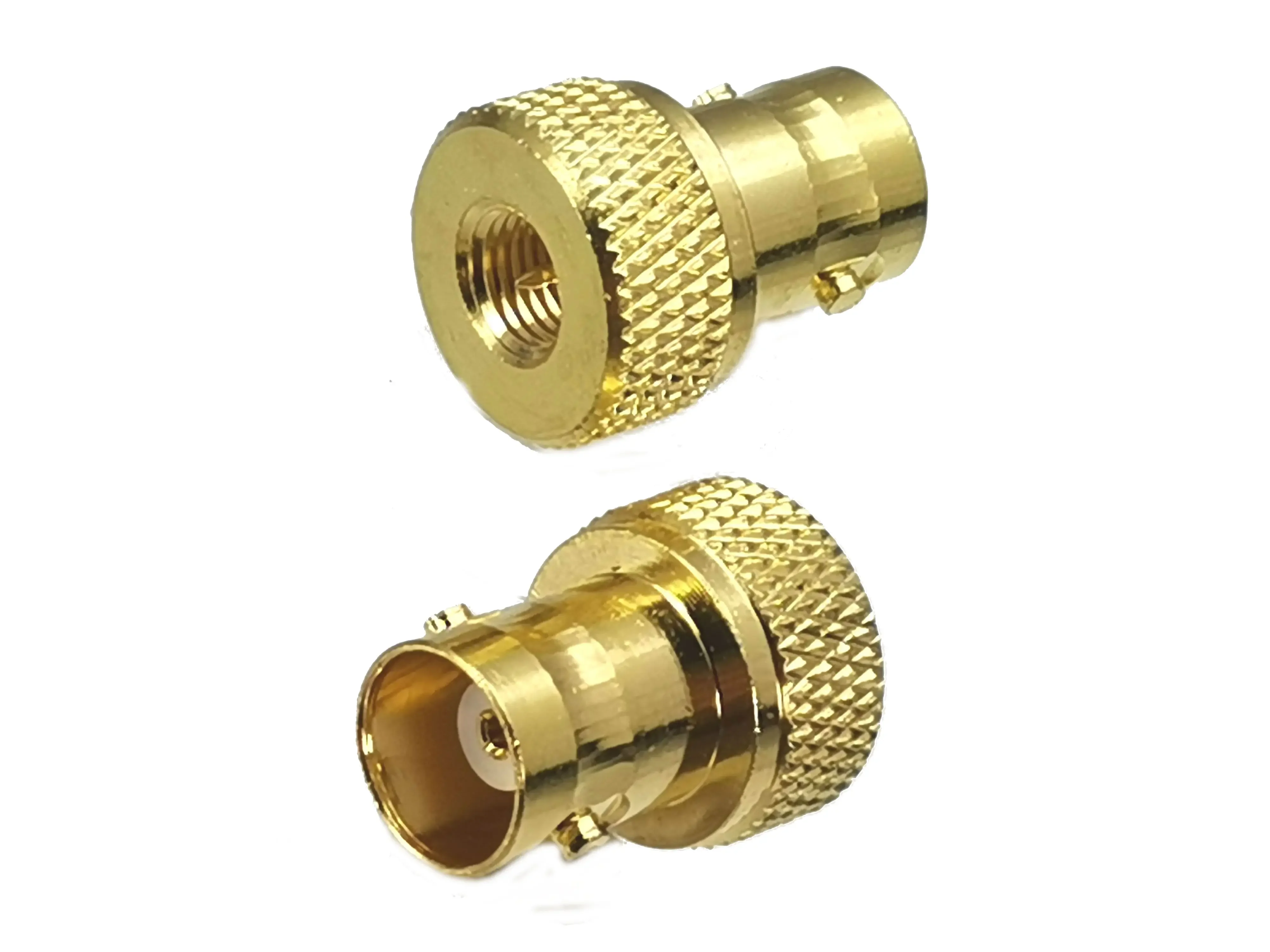 1pcs Connector Adapter SMA Male Plug to BNC Female Jack RF Coaxial Converter Straight New Gold Plated