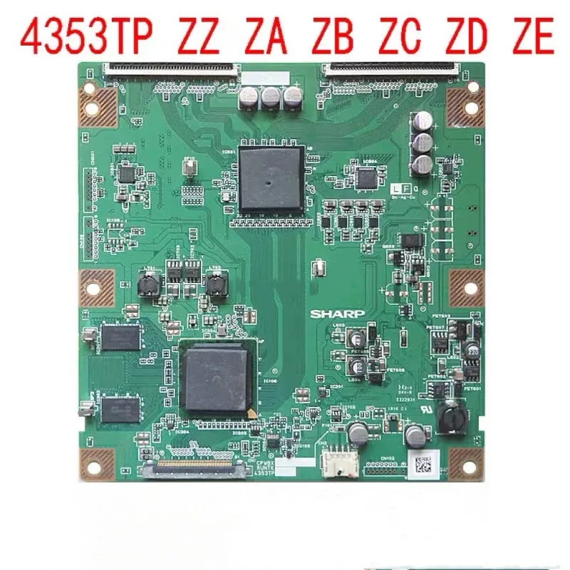 Placa Lógica CPWBX4353TP RUNTK4353TP para 4353TP CPWBX RUNTK (ZA/ZB/ZC/ZD/ZE/ZZ) - Confirme Z? Você precisa de uma placa de conexão T-CON