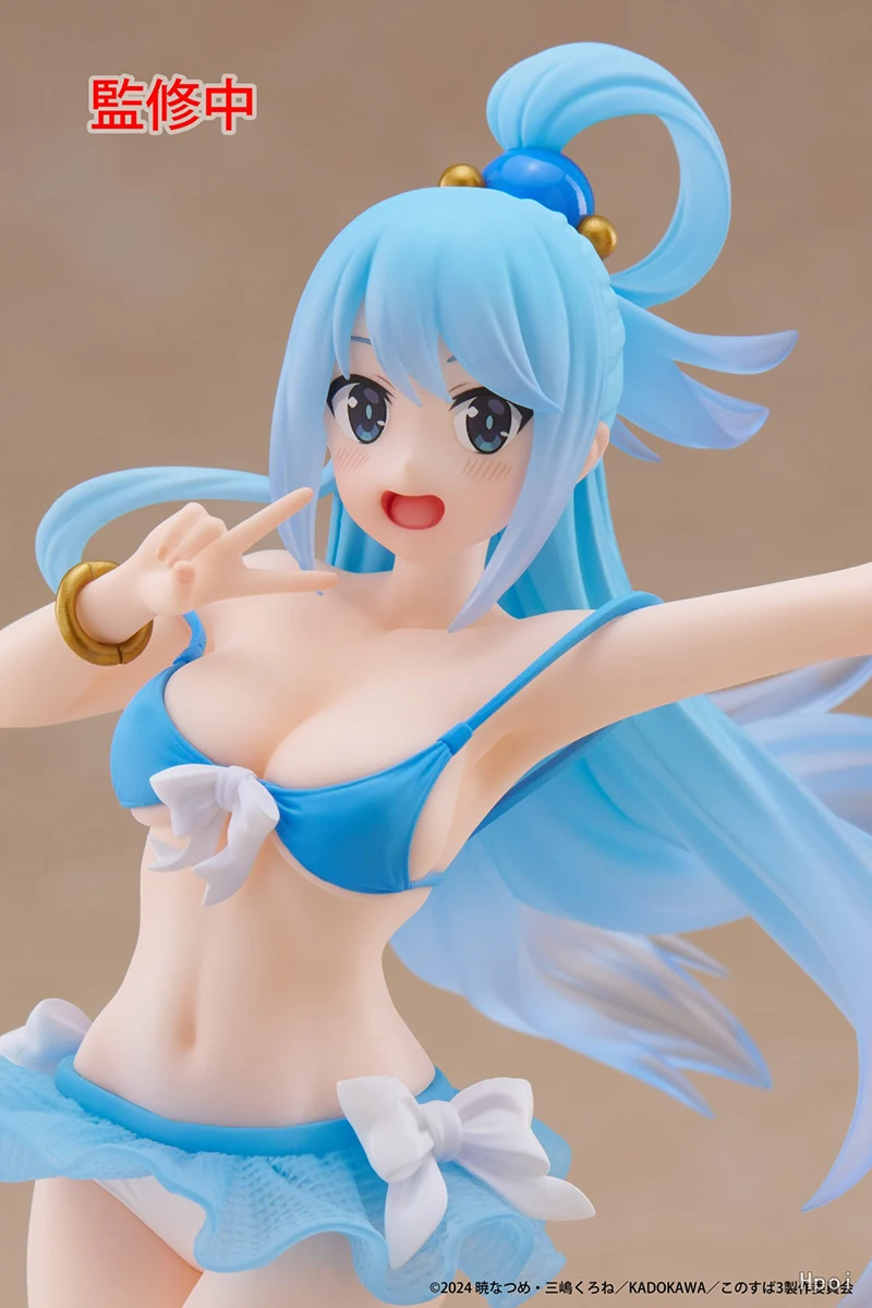 Original Anime Figure 18cm TAITO Coreful KonoSuba: God's Blessing on This Wonderful World! Aqua Model Toy Ornaments Gifts