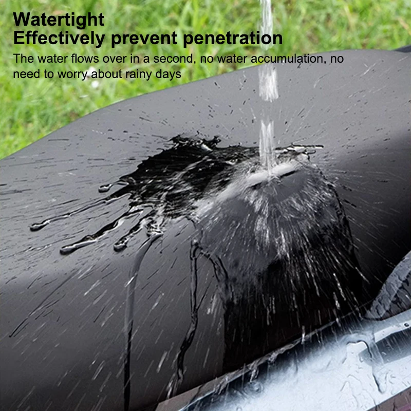 أغطية مقاعد الدراجات النارية من جلد البولي يوريثان، وسادة مقاومة للماء ومضادة للخدش للدراجات البخارية الكهربائية والدراجات النارية