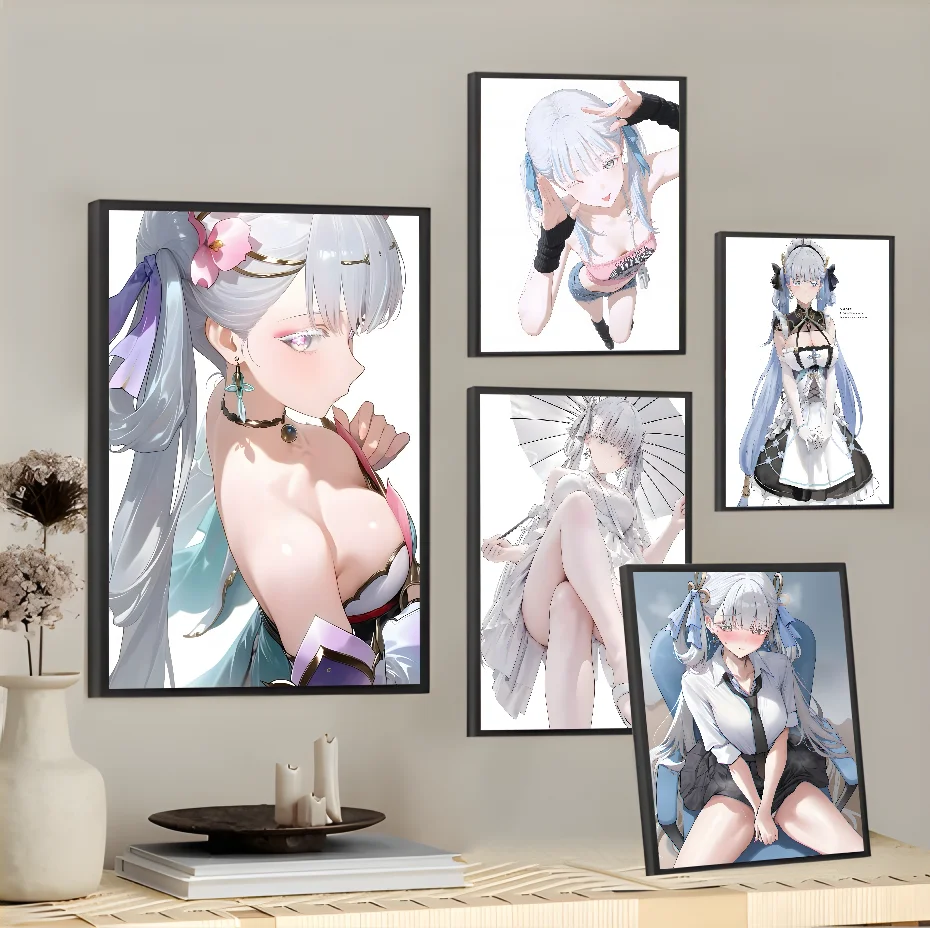 

Wuwa Girl Jinhsi Game Poster Wall Art Painting Study Nordic Home Decor