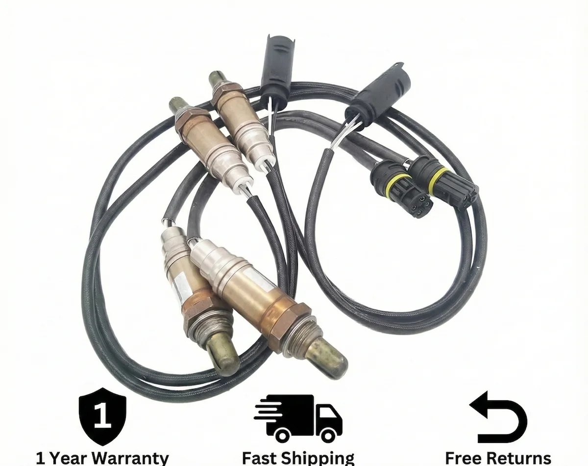 

4Pcs Upstream Downstream O2 Sensor For BMW E46 E39 E53 X5 Z3 Z4 325i 330i 328i 525i 530i 11781735500 11781433940 Lambda