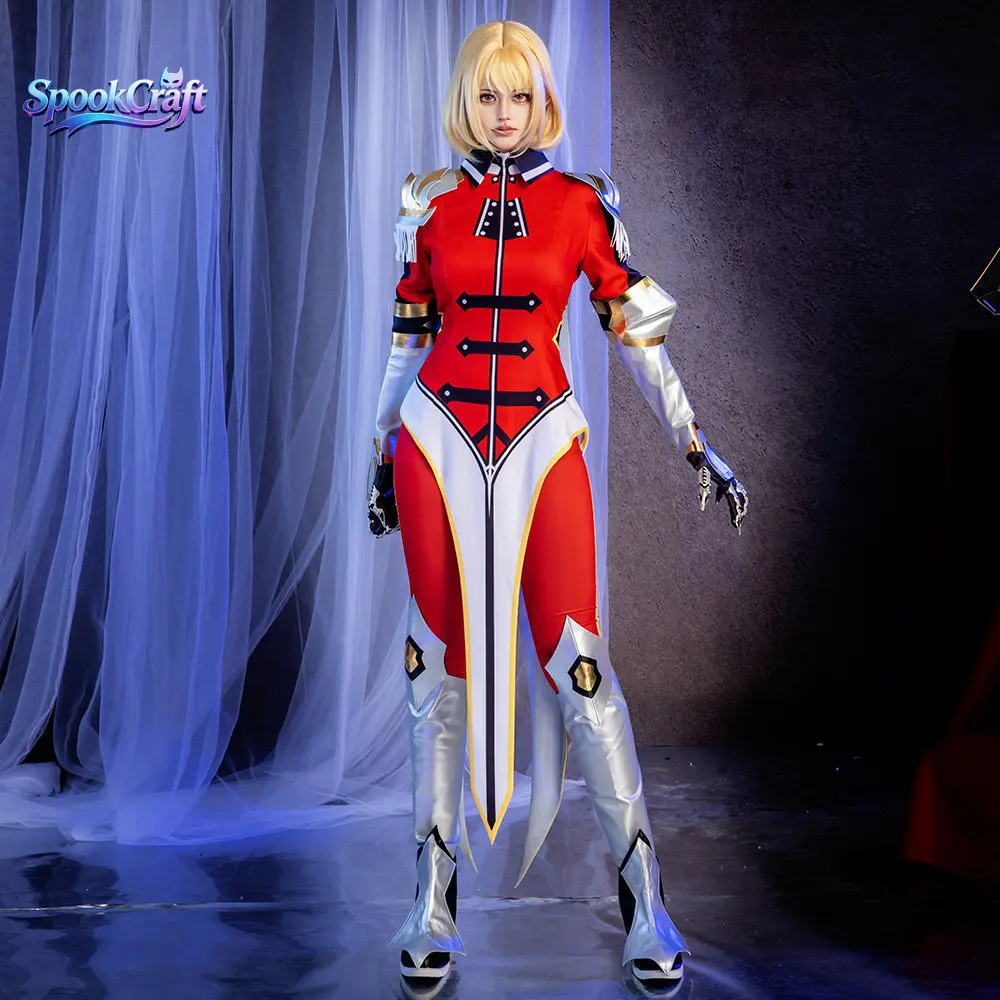 New Solo Leveling Cha Haein Full Set Women Cosplay Costume Custom Size Available Anime Game Role Play Outfit view 2